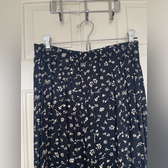 Vintage Inclinations floral cottage boho button skirt | S - Picture 6 of 8